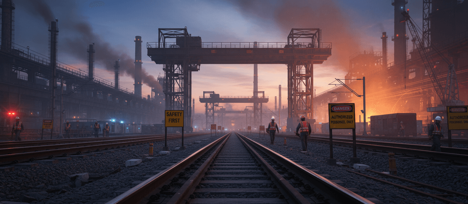 Kaiser Rail Team bei der Arbeit
